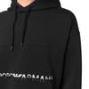 Emporio Armani Baumwoll-Kapuzenpullover mit Logo-Stickerei 6R1MCM-1JHSZ-0999