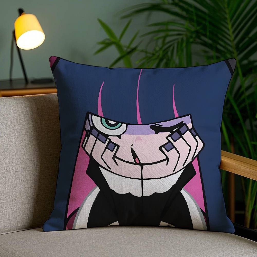 P-Panty S-Stocking Anime Pillow Case Anti-dustmite Invisible Zipper Sofa Bed