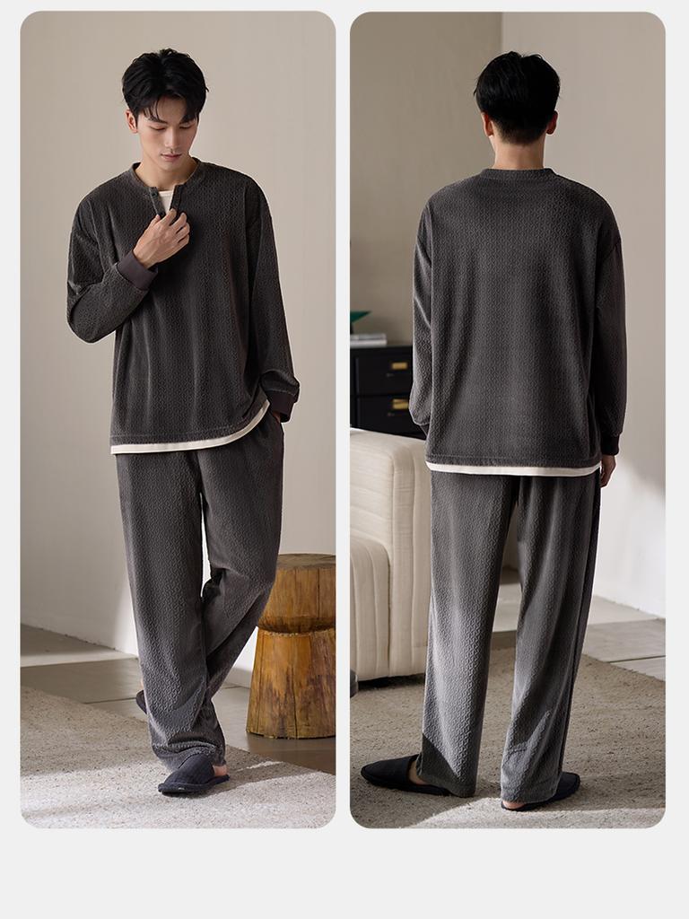 Xuan Liang Men's High-End Pajama Set