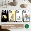 A-Asterix C-Cartoon O-Obelix Handyhülle Für iPhone17,16,15,14,13,12,11 Plus,Pro Max Magnetisch Für Magsafe Kabelloses Laden