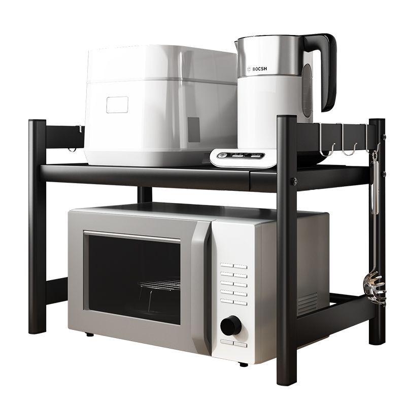 Microwave Oven Kitchen Storage Rack for Spices and Rice Cooker