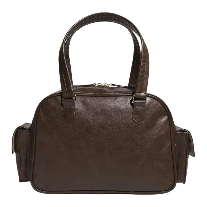 Adidas Bolsa de Ombro PU Originals Regular Unissex Marrom Adidas JV9284