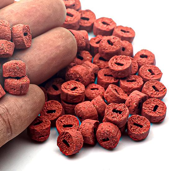 Dutá červená návnada Umělá atraktivní ekologická částečka hmyzu Návnada na amury Návnady na lov