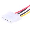Sata To Ide Power Cable 15 Pin Sata Male To Molex Ide 4 Pin Female Cable Adapter