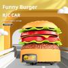 Simulated Food Remote Control Hamburger Freely Matched Kids Electric Car Toys  Vehicle Toy