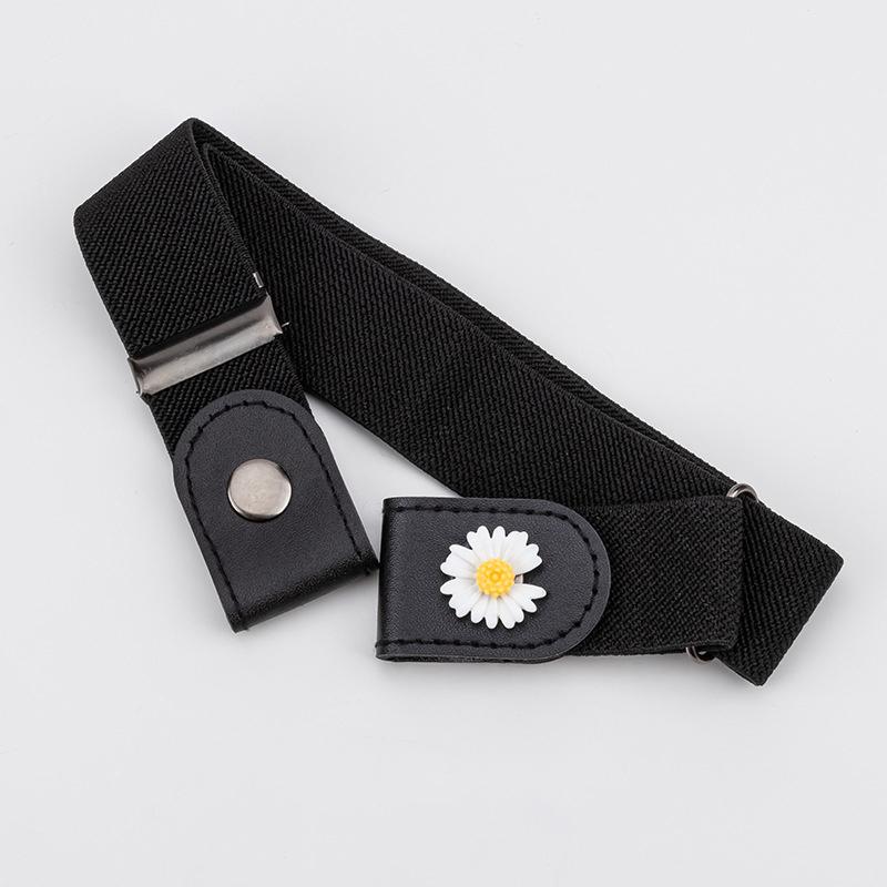 

Adjustable Belts For Women Buckle-Free Waist Jeans Pants No Buckle Stretch Elastic Waist Men Canvas Belt Lazy Invisible Belt