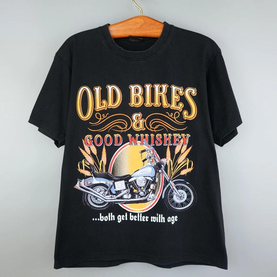 

vintage Old Bikes t shirt 2XL
