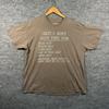Vintage 90s Y2K T-Shirt Large Funny Saying Parody Joke Dark Humor Unisex T-Shirt