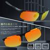 DUCO Polarized Sports Sunglasses with UV400 Made of for and Golf Men's Protection, AL-MG Alloy, Ultra-Lightweight, Driving, Cycling, Fishing, Running,
