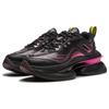 Li Ning Carvelight Slip Resistant Abrasion Resistant Low top Casual Shoes Women's Black AGLT224-4