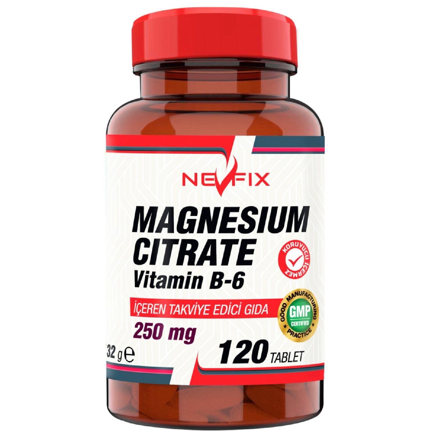 

Vitamin B6 10 Mg Magnesium Citrate 250 Mg 120 Tablet Magnesium Citrate