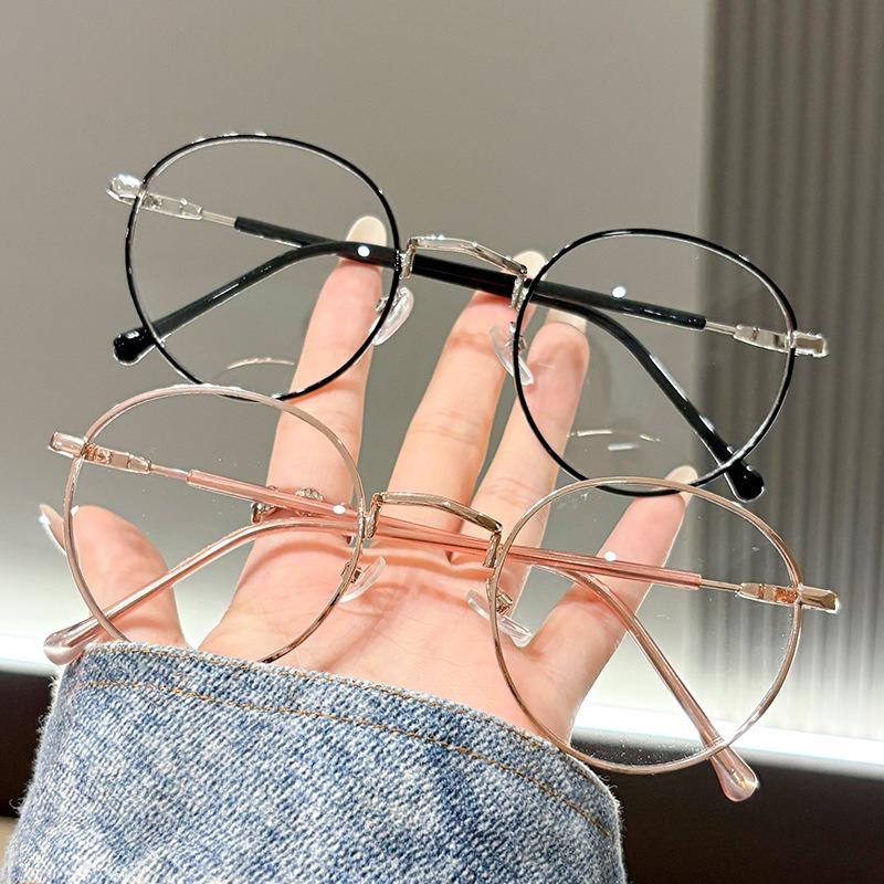 Retro šedé okuliare proti modrému svetlu pre mužov a ženy, kórejská verzia, trendy fotochromatické okuliare