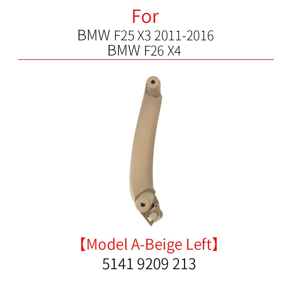 For BMW F25 F26 Car Front Rear Interior Door Handle Pull Accessory Replacement For BMW X3 X4 2011-2016