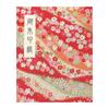 60-seitiges Goshuincho (Briefmarkenbuch) mit Vinyl-Einband und originalem Hotokudo-Lesezeichen. Chirimen (Krepp) rot.