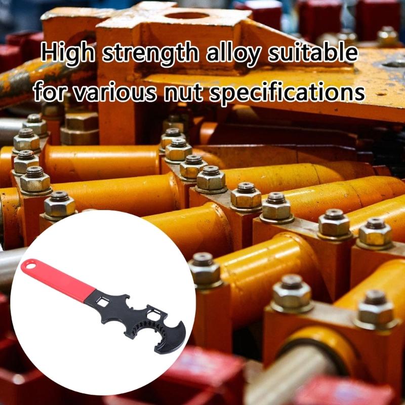 Sturdy Carbon Steel Adjustable Wrench for Home Use Automotive Repairs and Functional Nut and Bolt Adjustments