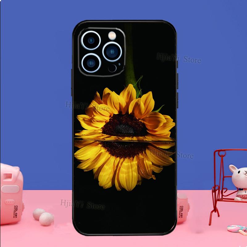 Sunny Sunflower Phone Case For iPhone Samsung Galaxy Redmi Xiaomi Oppo OnePlus Note S A 7 8 9 10 11 12 13 14 20 21 22 23 53 54 Pro Max Plus Ultra