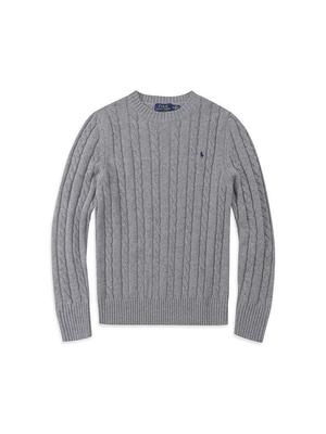 Herbst/Winter Rundhals Kleiner Rosshaar Pullover Strick Cardigan & Hoodie für Herren