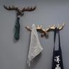 Severský Vintage Hák na Dekoraci Paroží Závěsný na Zeď Háček na Oblečení Klobouky Vysoce Kvalitní Dekorace na Zeď Obývacího Pokojů Paroží Pryskyřičná Socha Řemeslo