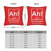 Ah! The Element of Surprise Pillow Cover  Novelty Pillow Case For Wedding Party Home Decor Comfy Cushion Cover Gift