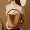 Borsa a secchiello da donna in vera pelle 2026 Nuova borsa a tracolla da donna di lusso firmata Fashi Borse in pelle di mucca Borse a tracolla versatili