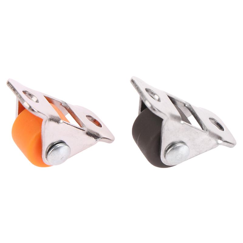 Gerade Rad Richtungsrollen Gummi Leise Hardware Aufbewahrungsbox Verdeckte Möbel Kaffeemaschine Tablettrollen