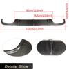 Car Rear Bumper Diffuser Lip for Mercedes Benz E Class W211 E55 AMG Sedan 2002-2006 Rear Diffuser Lip Spoiler FRP/Carbon Fiber