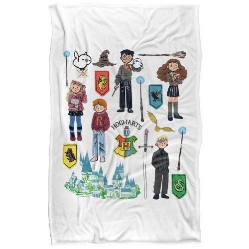 Harry Potter Cute Icons Blanket