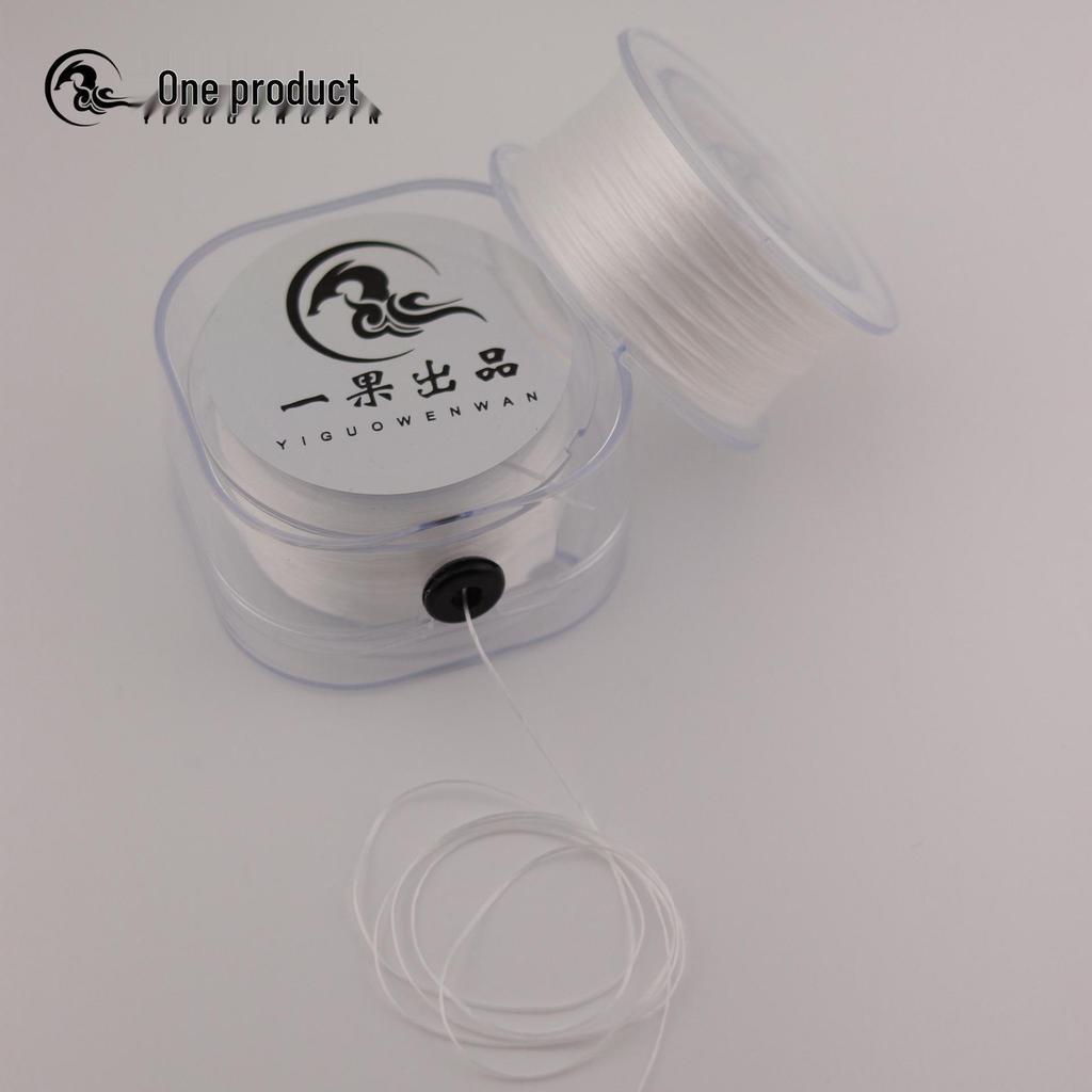Flat Elastic Cord for Beading: Ideal for Stringing Beads, Wenwan, Crystal, and Pearl Bracelets