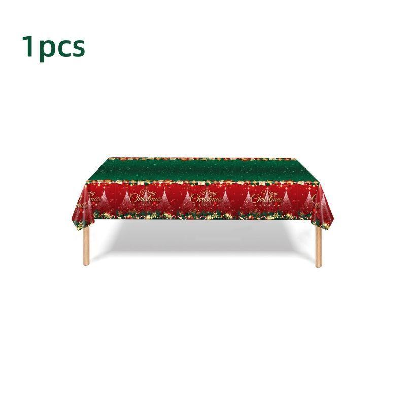 Christmas Party Decoration, Disposable Tableware Set, Children's Christmas-themed Decoration, Party Gifts