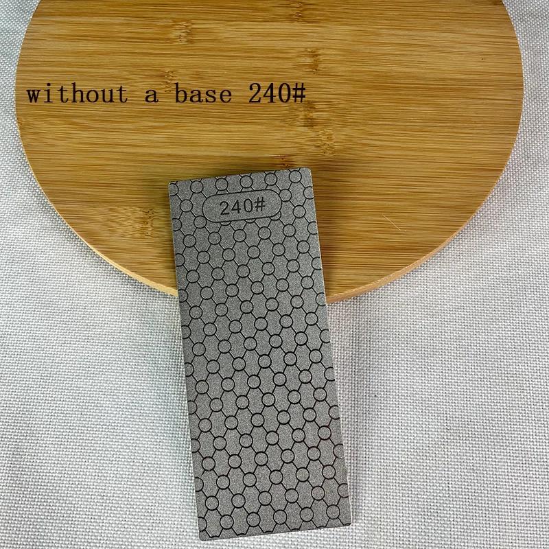 

Preminum Diamond Honeycomb Pattern Sharpening Stone Quick Grinding Sharpening Stone for Kitchen and Outdoor Knives