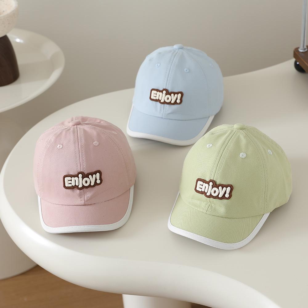 Children's Korean Style Duckbill Baseball Cap - Sun Protection for Spring & Autumn Toddlers