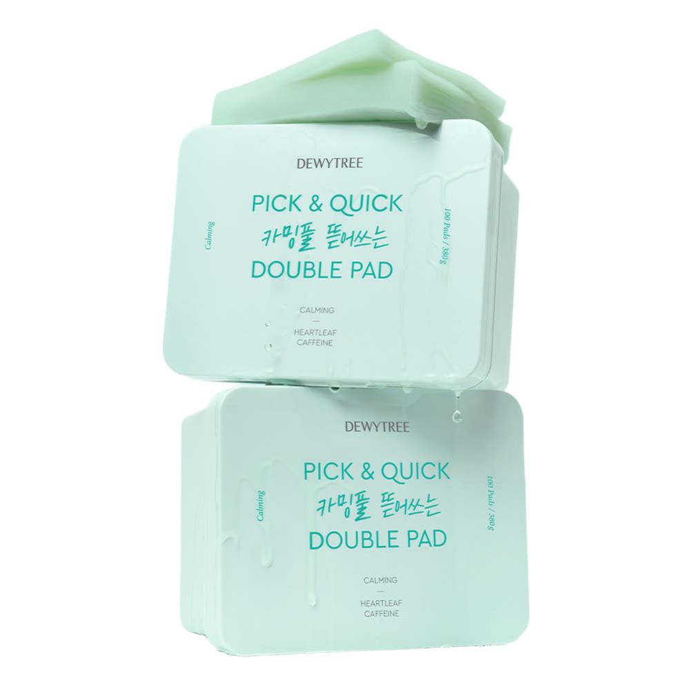 DEWYTREE Pick And Quick Calming Full Double Pad 100 Pads 1+1