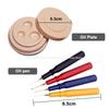 5pcs Watch Lubricant Oiler Oil Pin Pen Portable Movement Part Lubricating Repair Maintenance Tool Accessories for Watchmakers