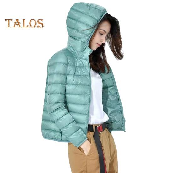 

Зимнее пуховое пальто с тонким капюшоном, средней длины, на молнии, ветрозащитное, большого размера, с длинными рукавами, карманами, теплая повседневная верхняя одежда, хлопковая куртка L зелёный