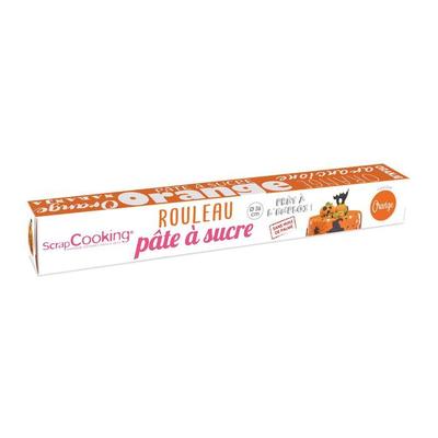 Oranžový fondán v roli Ø 36 cm - 430 g