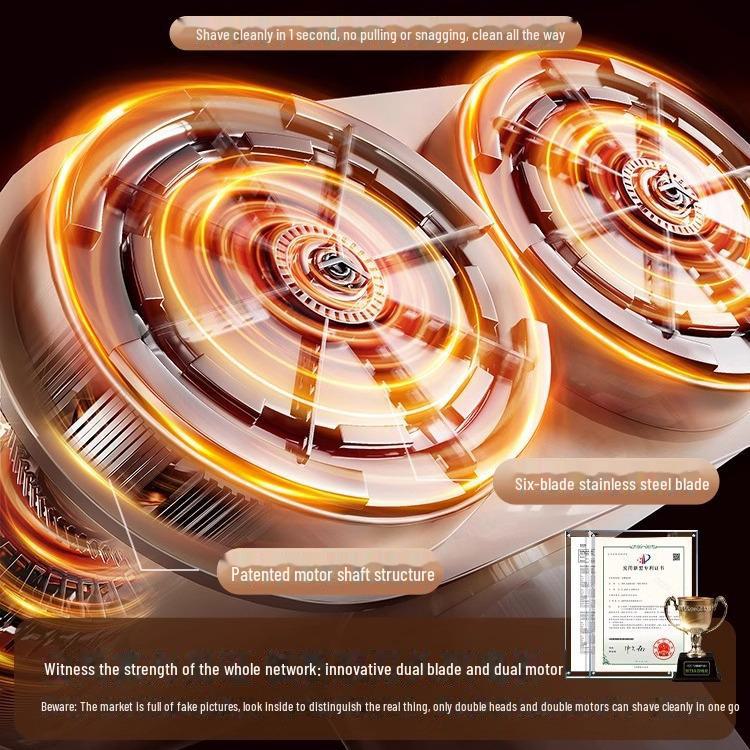 KC Certified Dual-Head Hairball Trimmer: Fast & Gentle Home Hair Remover