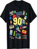 Men's Women's Kids Vintage Retro Back To 90's Graphic Design T-Shirt