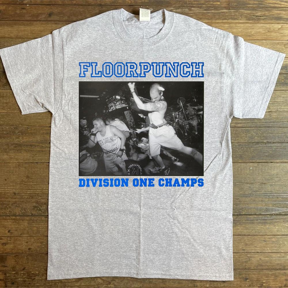 Floorpunch – Division One Champs Short Sleeve Gray All Size T-Shirt Unisex T-Shirt XXXL