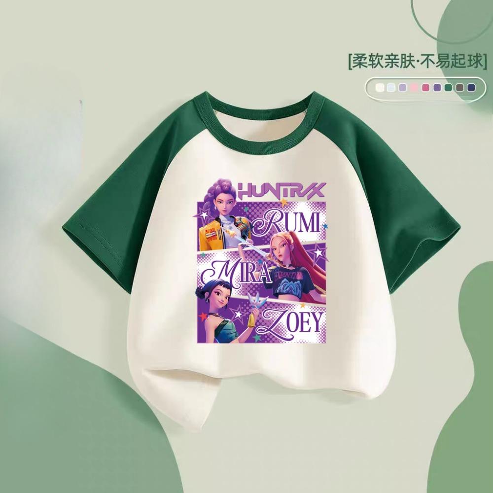 Cute Summer Children's Clothing Anime Short Sleeved Boy Comfortable T-shirt