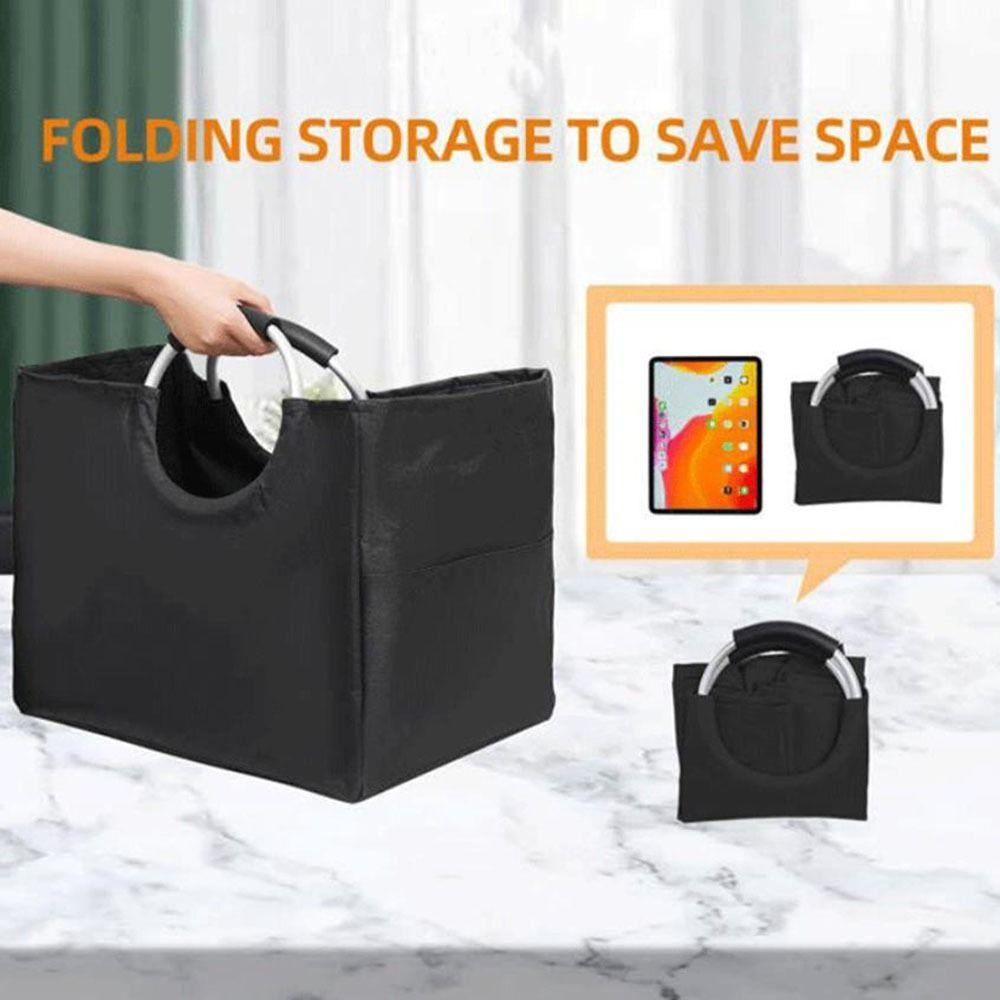 Multi-functional Grocery Shopping Bag with Aluminum Handles Storage Brasket Supermarket
