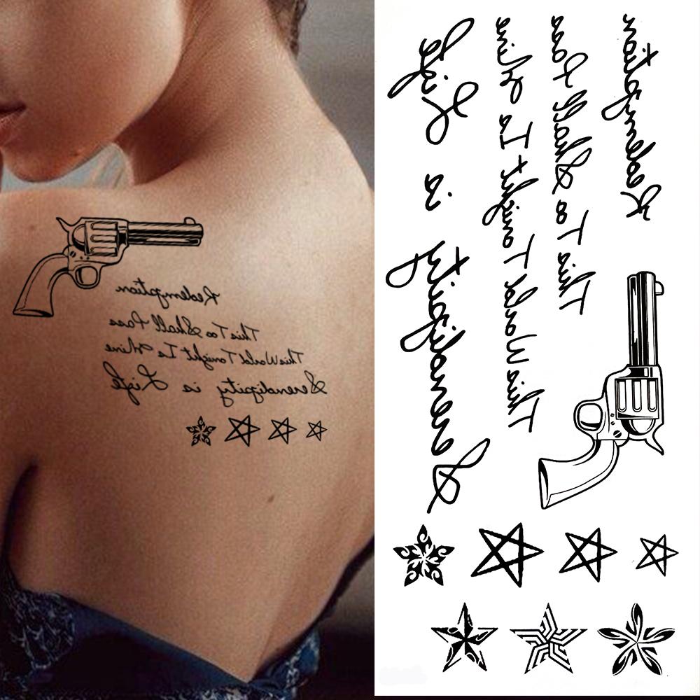 Blue Flower Temporary Tattoos For Women Girls Fake Peony Orchid Rose Tattoo Sticker Forearm Decoration Tatoo Paper Vine Planet