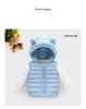 Children's Hooded Vest with Ears - Lightweight Cotton Jacket for Boys & Girls, Baby Outerwear Gilet