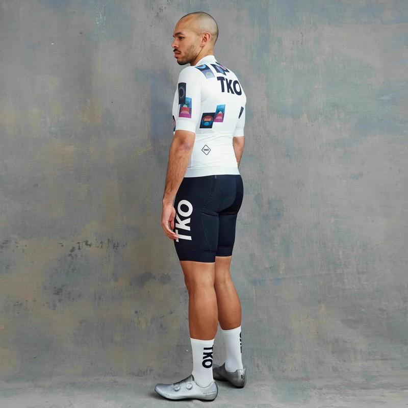 Men Women Cycling Jersey Short Sleeve Breathable Quick Dry Bike Riding Top Limited Art Print TKO Edition