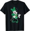Hot Fashion Unisex Minnie Mouse 4-Leaf Clovers Retro St. Patrick's Day T-Shirt S-4XL Four Seasons