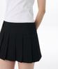 Musinsa Standard Woman Women'S Low-Rise Pleated Mini Scotts [Black]