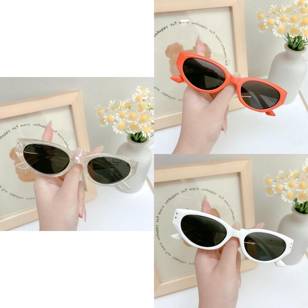 P1322 Hot Selling Small Frame Sunglasses Women's Fashionable Cat Eye Retro Sunglasses Wholesale