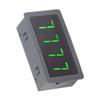 Green 4 Digit LED Motor Tachometer RPM Speed Measure Meter NPN Hall Proximity Switch Sensor