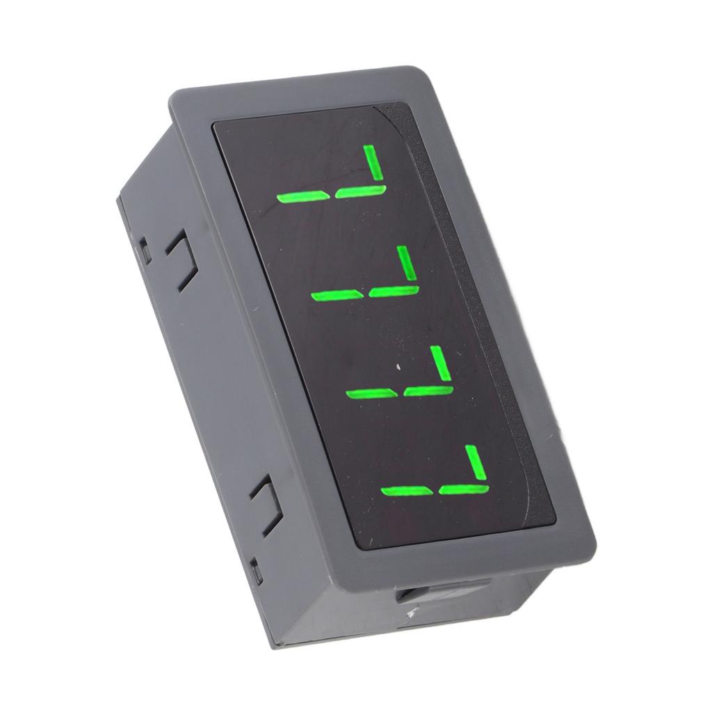 Green 4 Digit LED Motor Tachometer RPM Speed Measure Meter NPN Hall Proximity Switch Sensor