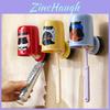 Dopamine Abs Wall Mount Toothbrush Cup With Suction Cup For Family Use