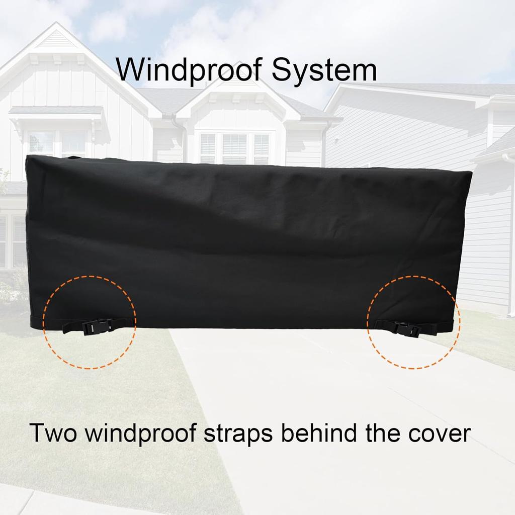 Built-in Grill Cover 37" Fits for Weber Summit Gas Grill S-460,Spire 30",Blaze 32",Most 34"-37" Built in Grill,Island BBQ Grill Top Cover